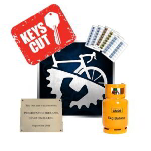 BicycleRepairEngravingLabelsStickersGasKildare