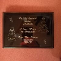 Charlie  plaque