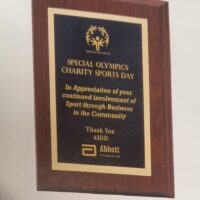 Pesentation  plaque